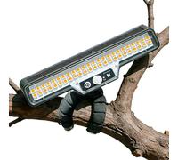 Wusideday Luz Solar Exterior con Sensor de Movimiento,Iluminación Automática de Paso con Sensor de Movimiento de Ángulo Amplio - Luz de Seguridad para Valla Exterior | Para Jardín, Sendero, Entrada,