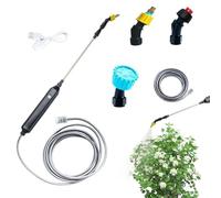 Wusideday Pulverizador Eléctrico Para Jardín,De Riego Para Exteriores - Kit De Pulverización Eléctrica Para Jardín, Terraza, Exterior Y Césped