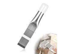 WUSJCOF 1 Pieza Cepillo de Limpieza de Condensador Aletas de Aire Acondicionado Cepillo de Limpieza de Espátula de Acero Inoxidable Reparación de Refrigerador Herramienta