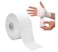 WUSJCOF 1 unidad Vendaje Deportivo,Esparadrapo Dedos,Tela,Fácil de Rasgar sin Residuos Pegajosos,Tobillo,Muñeca,Ideal para Klettern,Bouldern,Handball y Krafttraining (1,9 cm x 9,14 m)