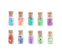 WUSJCOF 10 Miniaturas de Dulces y Bebidas Navideñas para Mercados Navideños, Puestos de Dulces, Accesorios de Amigo Invisible