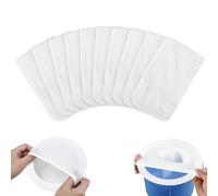 WUSJCOF 10 Unidades Calcetines para Skimmer de Piscina Filtros Reutilizables Accesorios para Cesta de Filtro y Skimmer para Limpieza Precisa