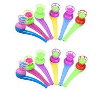 WUSJCOF 12pcs Bolsas de Relleno de Bolas para Fiestas, Blow Pipe&Balls Toy Loot Party Bag Fillers Boda,Juego de Tubos soplado de Bolas,Juego de Fiesta de cumpleaños de la Escuela recompensas