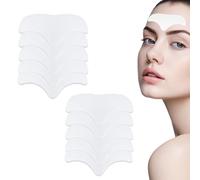 WUSJCOF 16 Parches para el Entrecejo, Parches Faciales Antiarrugas, Almohadillas para la Frente Antiarrugas, Parches Nocturnos con Ácido Hialurónico, Antiarrugas Faciales