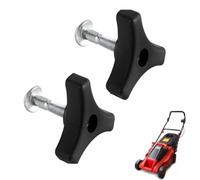 WUSJCOF 2 PCS Accesorio Universal para Cortacésped, Tornillo de Tuerca de Mariposa para Mango, Juego de Tornillos para Mango de Cortacésped