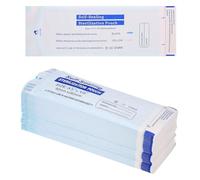WUSJCOF 200 Bolsas Esterilización Manicura para Herramientas de Estética, Manicura, Tatuajes y Dentales para Autoclave 90 x 260 mm
