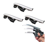 WUSJCOF 3 piezas Fidget Toy Retráctil Lobo Garra Juguete Mecánico, Plástico Dedo Nudillo, garras, disfraz de Halloween, material ABS, dedos articulados