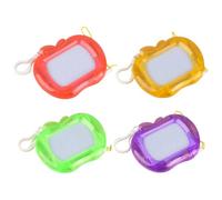 WUSJCOF 4Pcs Mini Pizarras Mágicas Llaveros para Niños Regalos Originales Cumpleaños Infantiles Detalles para Fiestas Premios Piñata Actividades Creativas para Viajes y Hogar