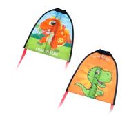 WUSJCOF Paquete de 2 Mini Cometas Infantiles con Eyección de Pulgar, Lanzador de Dedos Tirachinas Fácil de Volar, Juguete Divertido para Niños y Adultos, Ideal para la Playa y al Aire Libre
