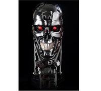 WUSONGDH Terminator T2 T800 Replica Skeleton Bust 1:1 Escala Replica