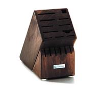 Wusthof 2099601706 - Bloque de almacenamiento para cuchillos, 17 ranuras, nogal