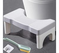 WUSUPU Taburete de Inodoro,Taburete de BañO,EscalóN PortáTil para con Almohadillas Antideslizantes,PortáTilpara Estreñimiento,Flatulencia,Antideslizante,40 * 21 * 17cm