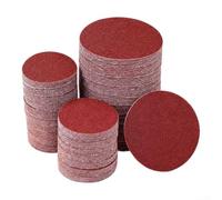 Wusvive 5.1&7.6 cm óxido de aluminio de los discos de lijado auto-adhesivo | Abrasivo de óxido de aluminio, fuerte respaldo autoadherente, diseño flexible resistente al desgarro