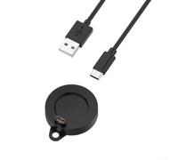 Wusvive Cable cargador de reloj Garmin USB-A a USB C de 1 m para Fenix 8/X1 | Material ABS, 1 m de longitud, compatible con Fenix 8, incluye base de carga