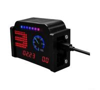 Wusvive Racing Dashboard para Thrustmaster para logitech para moza Sim | 9,2 x 6,5 x 4,3 cm, seguimiento de velocidad en tiempo real, visibilidad mejorada