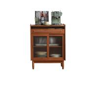 Wutaihill Mueble Bar de café - Aparador de Pared de Madera Retro for Sala de Estar, Cocina, Almacenamiento Lateral y mesita de Noche for Dormitorio