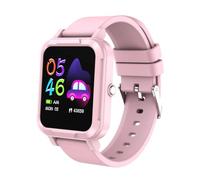 WUTAN Relojes para niños y niñas de 5 a 7 años, 6 a 12 años, 11 a 15 años, reloj digital LED de esfera grande, reloj deportivo para niños, relojes de pulsera casuales e impermeables, Rosa-gamewatch