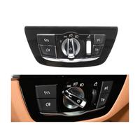 WUTBHGQXWIP 6PCS Set Car HeadLamp Rotary Foglight Button Headlight Switch Cover Panel Compatible With BMW G30 G31 M5 F90 G32 17-22(Model E 6PCS)