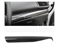 WUTBHGQXWIP ABS coche copiloto decoración tira cubierta ajuste auto estilo accesorios compatibles con Honda FIT JAZZ 2014-2018 LHD(Carbon fibre)