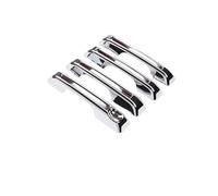 WUTBHGQXWIP ABS compatible con Ford Maverick 2022-2025, pegatinas for cuencos de puerta Exterior de coche, pegatinas for manija de puerta Exterior de coche(Style B Silver)