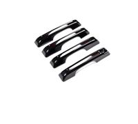 WUTBHGQXWIP ABS compatible con Ford Maverick 2022-2025, pegatinas for cuencos de puerta Exterior de coche, pegatinas for manija de puerta Exterior de coche(Style B Black)
