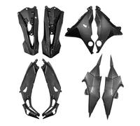 WUTBHGQXWIP Accesorios de Motocicleta Marco Frontal Cubierta Lateral Panel Protector carenado Compatible con Kawasaki Z 800 2013-2017(Carbon Look-1 Set)
