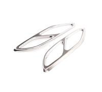 WUTBHGQXWIP Accesorios for coche, embellecedor de cubierta trasera de tubo Compatible con Mercedes CLA clase C118 W118 2020-2023, pegatinas decorativas for automóviles(Silver)