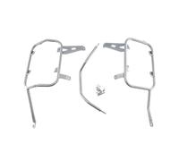 WUTBHGQXWIP Alforjas Laterales for Motocicleta, Soporte de Caja, alforja, Soporte de Acero, Pannier Compatible con VOGE DS 800X DSX800 800DSX(Silver)
