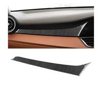 WUTBHGQXWIP Compatible con Alfa Romeo Giulia 15-25, consola central for coche, tablero de instrumentos, Panel copiloto, pegatinas embellecedoras, accesorios de sintonización(RHD Black)