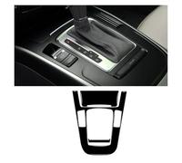 WUTBHGQXWIP Compatible con Audi A4 B8 2009-2016 A5 2009-2016 Q5 2009-2017, 2 piezas de cubierta de plástico suave para panel de cambio de marchas de coche, color negro (tipo A)