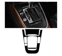 WUTBHGQXWIP Compatible con Audi A4 B8 2009-2016 A5 2009-2016 Q5 2009-2017, 2 piezas de cubierta de plástico suave para panel de cambio de marchas de coche, color negro (tipo B)