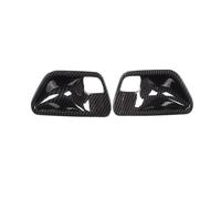 WUTBHGQXWIP Compatible con BMW 3 4 Series F30 F32 F35 2013-2018 ABS fibra de carbono interior del coche manija de la puerta cubierta del cuenco embellecedor interior(Carbon fiber)
