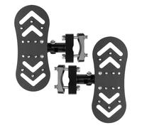 WUTBHGQXWIP Compatible con BMW R1250GS R1200GS LC F900xr F750GS F850GS 2013-2023 Estribos Delanteros de Carretera Abrazaderas Plegables giratorias(C)