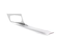 WUTBHGQXWIP Compatible con BMW X1 F48 X2 F47 2016-22 ABS Fibra de Carbono Consola de Coche Cambio de Marchas Panel Multimedia Marco Cubierta Trim LHD(Silver)