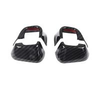 WUTBHGQXWIP Compatible con BMW X1 IX1 U11 2023-25 ABS fibra de carbono señal de giro del coche palanca del limpiaparabrisas cubierta embellecedora pegatina accesorios del coche(Carbon Fiber)