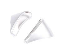 WUTBHGQXWIP Compatible con Corvette C6 2005-2013 ABS botón de ajuste del tablero de instrumentos del coche moldura de cubierta de marco pegatina accesorios de coche(Silver)