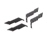 WUTBHGQXWIP Compatible con Corvette C6 ZR1 2005-2013, pegatinas decorativas con logotipo delantero y trasero de fibra de carbono suave auténtica, pegatinas for coche