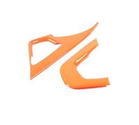 WUTBHGQXWIP Compatible con Corvette C7 14-19 ABS manija de Control central de coche marco decorativo cubierta embellecedor accesorios interiores de coche(Orange)