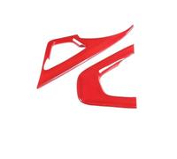 WUTBHGQXWIP Compatible con Corvette C7 14-19 ABS manija de Control central de coche marco decorativo cubierta embellecedor accesorios interiores de coche(Red)