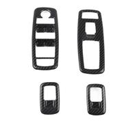 WUTBHGQXWIP Compatible con Dodge 2016-2021 Panel de elevación de ventana interior embellecedor ABS Decora cubierta de interruptor de ventana interior embellecedor 4 piezas