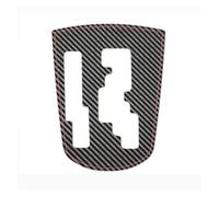 WUTBHGQXWIP Compatible con Hyundai Accent Sedan Hatchback 2010-2016, pegatina embellecedora de cambio de marchas, accesorios interiores de coche(Carbon Leather LHD)