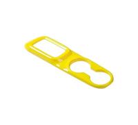 WUTBHGQXWIP Compatible con Jeep Wrangler JK 2011-2017, panel de cambio de marchas interior del coche, cubierta decorativa for portavasos delantero(Yellow)