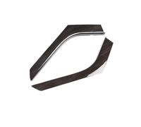 WUTBHGQXWIP Compatible con Land Rover Range Rover Evoque 2012-2018 fibra de carbono/negro grano de madera consola central embellecedor accesorios de coche(Black Wood Grain)