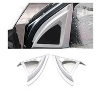 WUTBHGQXWIP Compatible con Peugeot 3008 5008 GT 2017-2023, accesorios de ajuste de cubierta de columna A, triángulo interior for ventana de puerta delantera de coche(Silver)