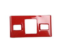 WUTBHGQXWIP Compatible con Subaru WRX STi 14-21, Levorg 14-19 Panel de caja de cambios interior automático embellecedor decorativo(Red Carbon Style A)