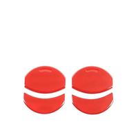 WUTBHGQXWIP Compatible con Toyota 86 GT86/Subaru BRZ 12-20 ABS de fibra de carbono for salpicadero de coche, decoración de ventilación lateral, embellecedor de cubierta de anillo(Style A Red)