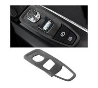 WUTBHGQXWIP Compatible con Volvo S90 XC60 V90 XC90 S60 V60 Freno de mano electrónico Marco decorativo Etiqueta decorativa de arranque de encendido(WHITE,S90 2016-2024)