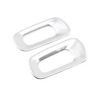 WUTBHGQXWIP Compatible con Volvo Xc40 C40, Panel de instrumentos, decoración for salida de aire, pegatina brillante de acero inoxidable, accesorios for coche(GRAY)