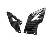 WUTBHGQXWIP Cubierta de Clavija de pie de protección de talón de Fibra de Carbono Compatible con Motocicleta Honda CBR1000RR 2008-2024
