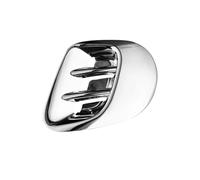 WUTBHGQXWIP Cubierta de ventilación trasera de coche, decoración de embellecedor de salida de ventilación lateral Compatible con Smart Fortwo 453 2015-2020, accesorios for coche(Sliver)